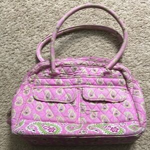 Vera Bradley Pink Paisley Women's Bag